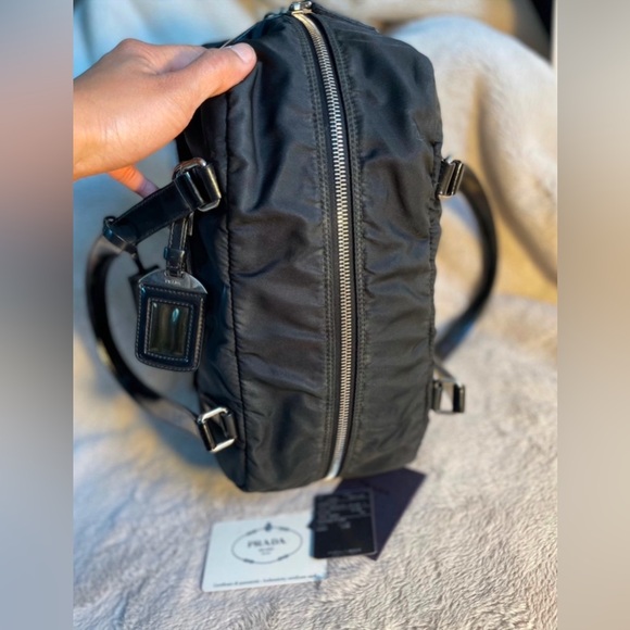 Prada Tessuto Nylon Boston Bag Shoulder Bag - Picture 3 of 10